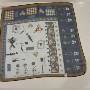 "Gardeners Day" Neckerchief Scarf - Unisex